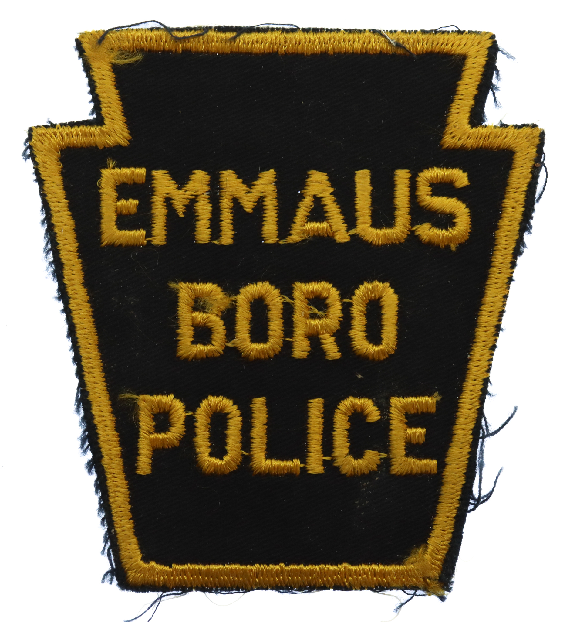 United States Emmaus Boro Police Cloth Patch Badge