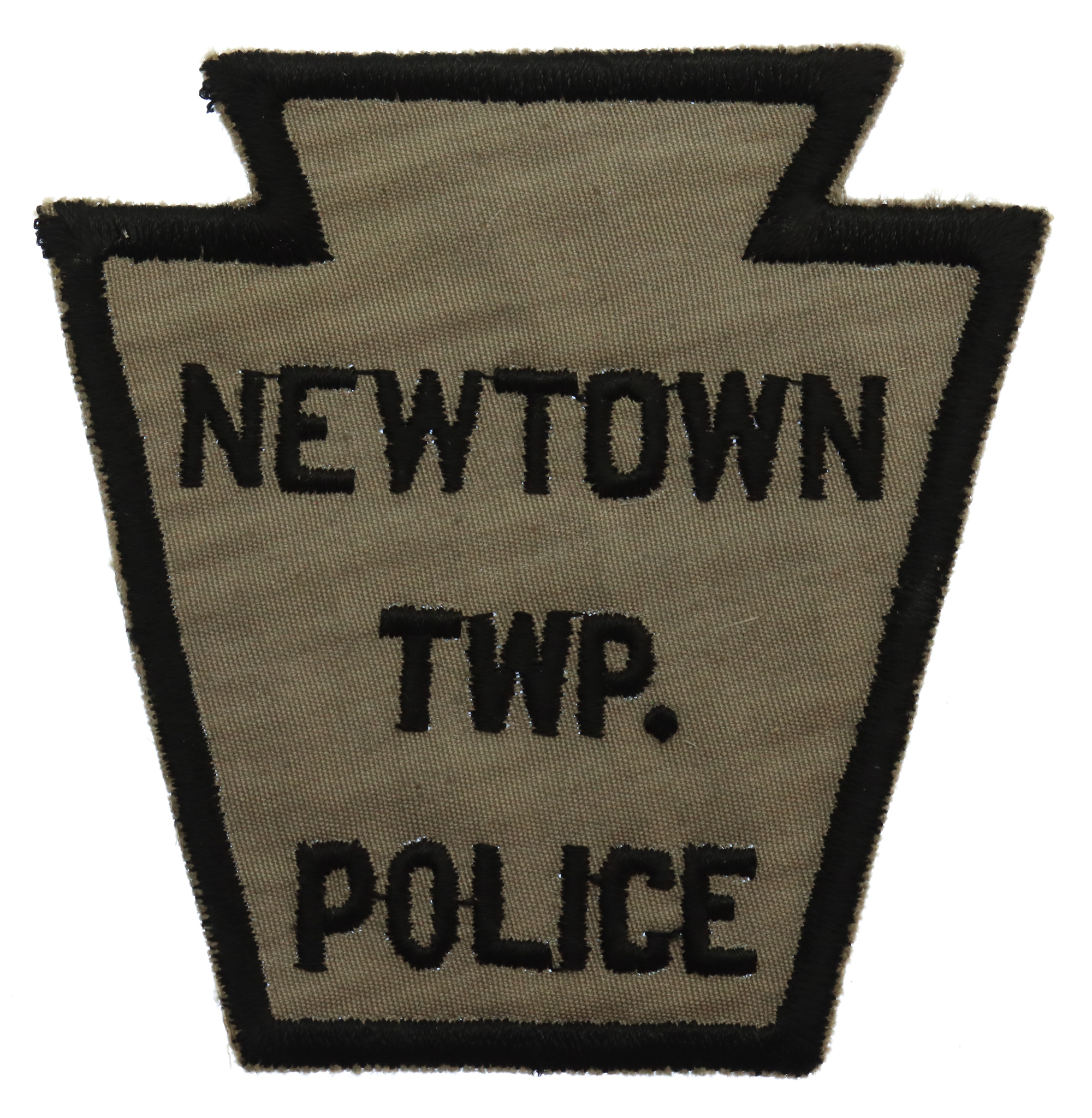 United States Newton TWP. Police Cloth Patch Badge