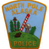 United States North Pole Alaska Police Cloth Patch Badge