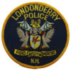 United States Londonderry Police N.H. Cloth Patch Badge