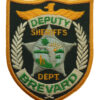 United States Brevard Sheriff's Dept. Deputy Cloth Patch Badge