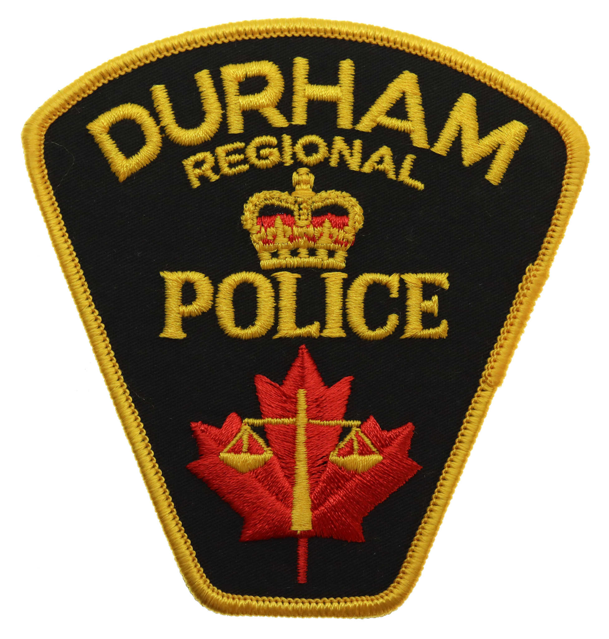 Canadian Durham Regional Police Cloth Patch Badge
