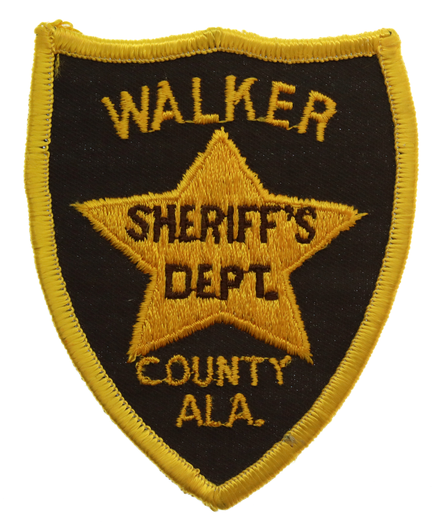 United States Walker County ALA. Sheriff's Dept. Cloth Patch Badge