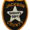 United States Jackson County Sheriff's Dept. Cloth Patch Badge
