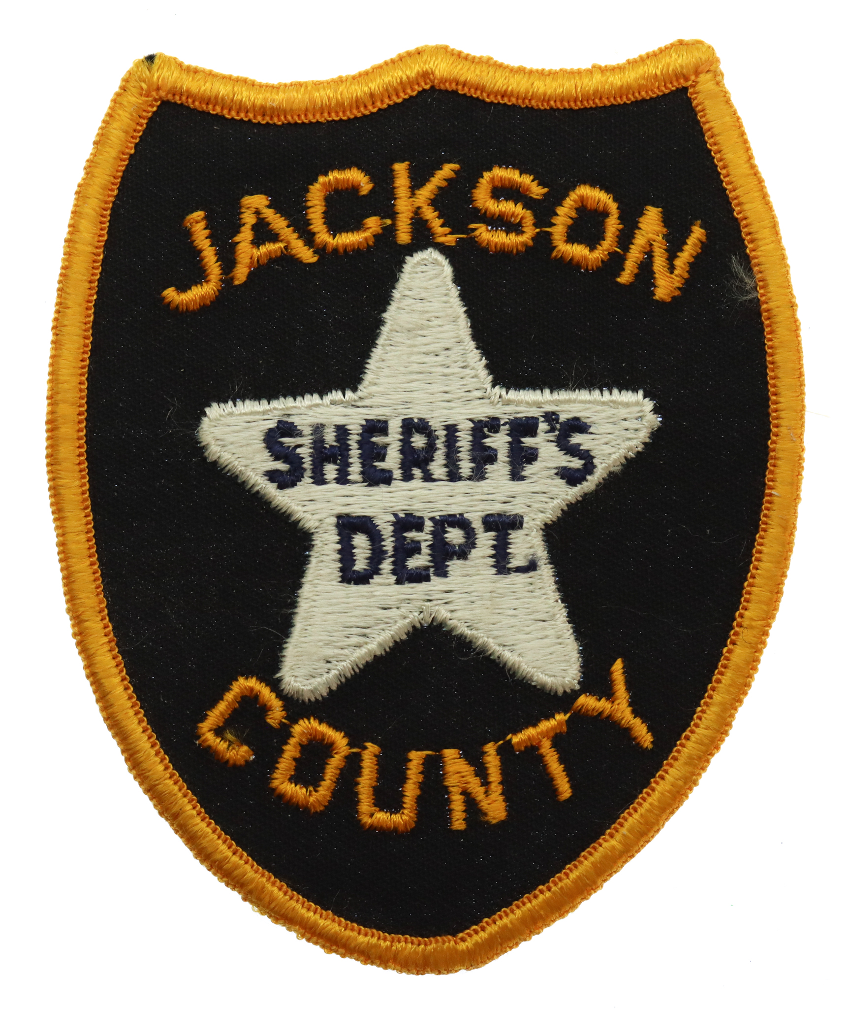 United States Jackson County Sheriff's Dept. Cloth Patch Badge