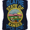 United States Olathe State of Kansas Police Cloth Patch Badge