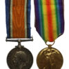 WW1 British War & Victory Medal Pair - Lieut. G.A. Brown