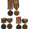 WW1 Family Medal Group to the Hindle Family of Todmorden, Yorkshire