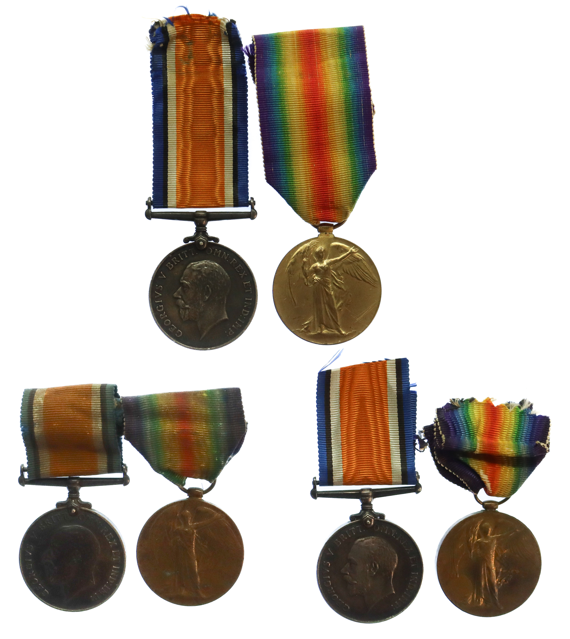 WW1 Family Medal Group to the Hindle Family of Todmorden, Yorkshire