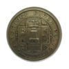 Coatbridge Burgh Police White Metal Coat of Arms Button (25mm)