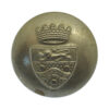 Maidstone Borough Police White Metal Coat of Arms Button (25mm)