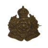 Derbyshire Yeomanry Sweetheart Brooch - King's Crown