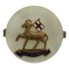 Queen's (Royal West Surrey) Regiment Mother of Pearl Sweetheart Brooch