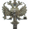 Queen's Dragoon Guards Anodised (Staybrite) Cap Badge