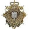 Royal Logistics Corps (R.L.C.) Anodised (Staybrite) Cap Badge