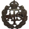 Auxiliary Territorial Service (A.T.S.) Officer's Service Dress Cap Badge