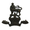 Royal West Kent Regiment Officer's Service Dress Collar Badge - King's Crown
