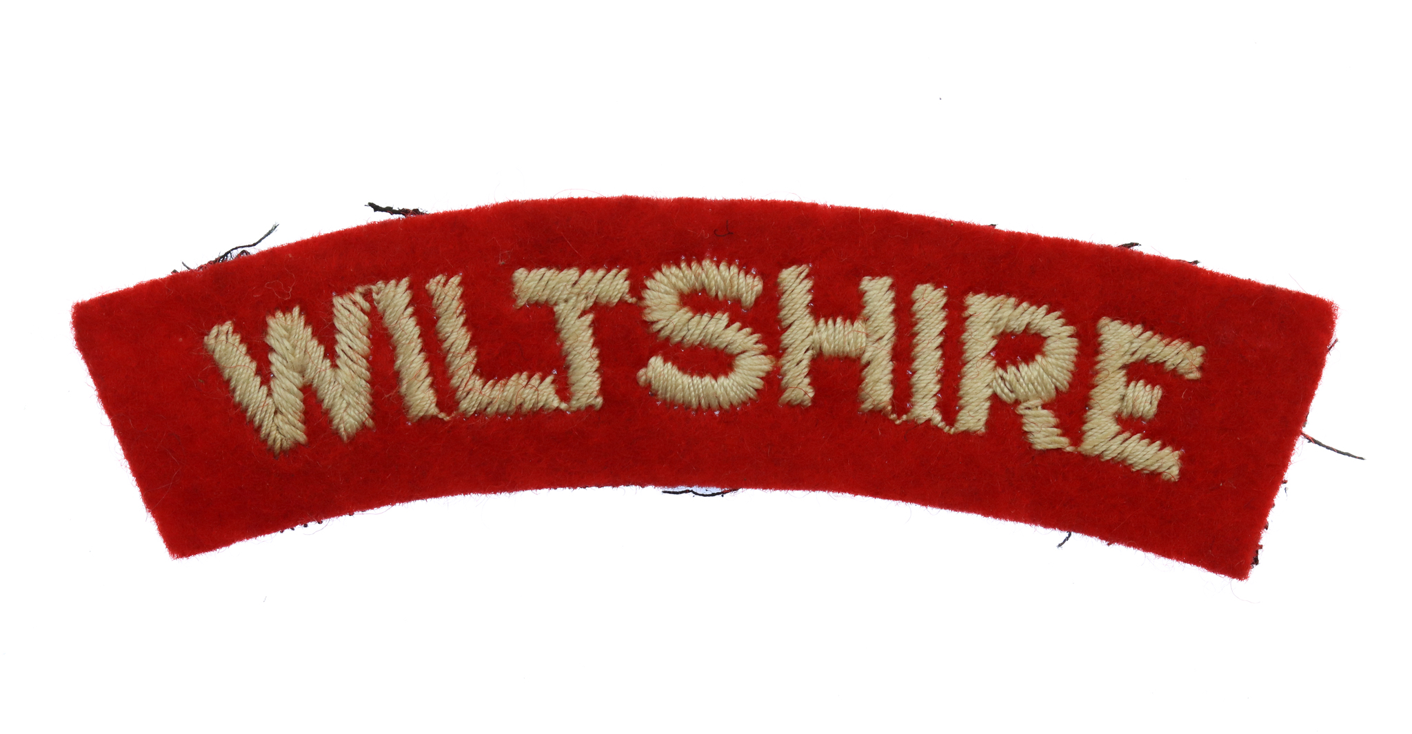 Wiltshire Regiment (WILTSHIRE) Cloth Shoulder Title