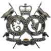 Royal Lancers Chrome Pouch Badge
