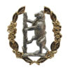 Queen's Own Warwickshire & Worcestershire Yeomanry Anodised (Staybrite) Cap Badge
