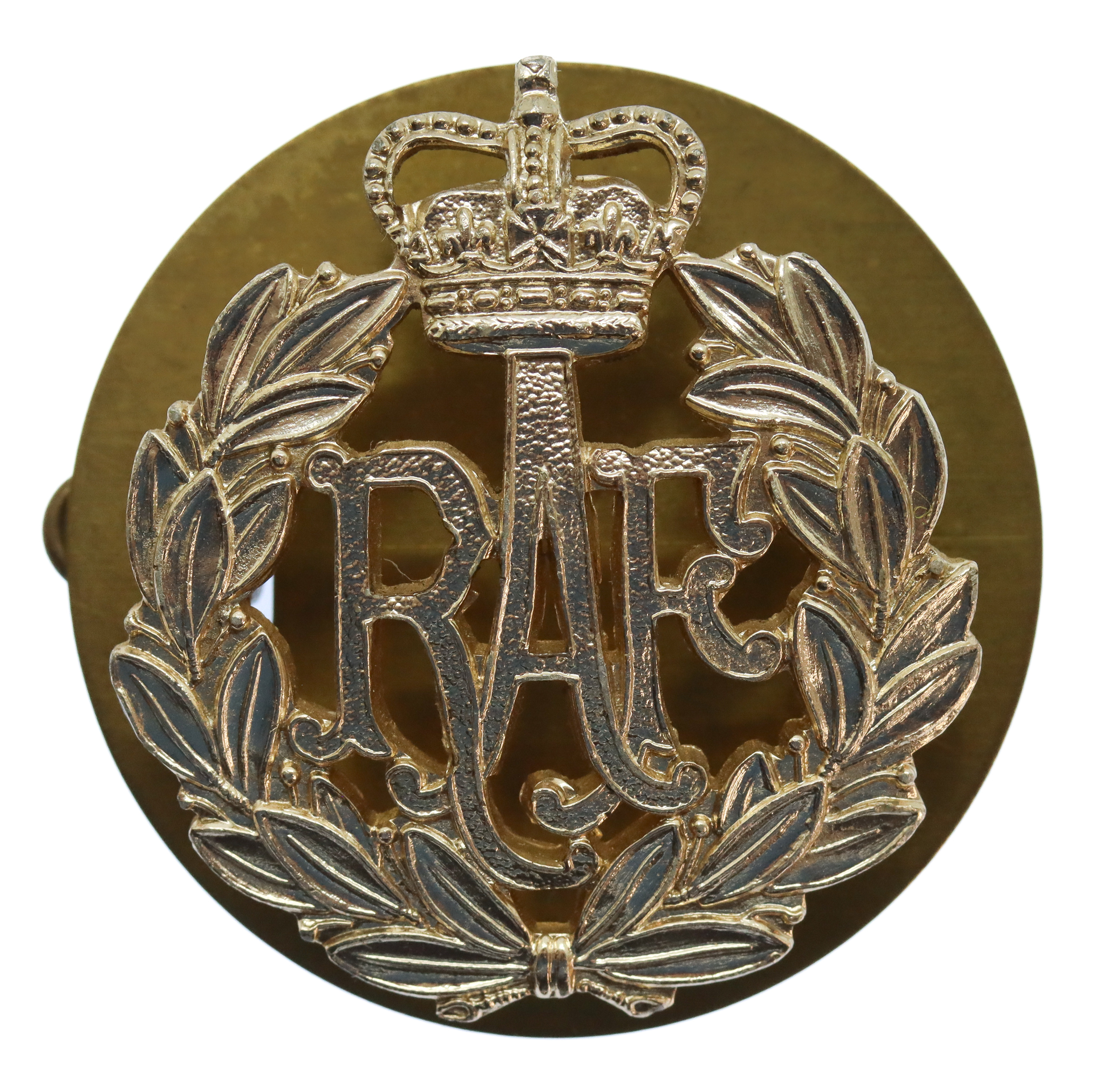Royal Air Force (R.A.F.) Anodised (Staybrite) Cap Badge