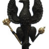 The King's Royal Hussars Anodised (Staybrite) Cap Badge