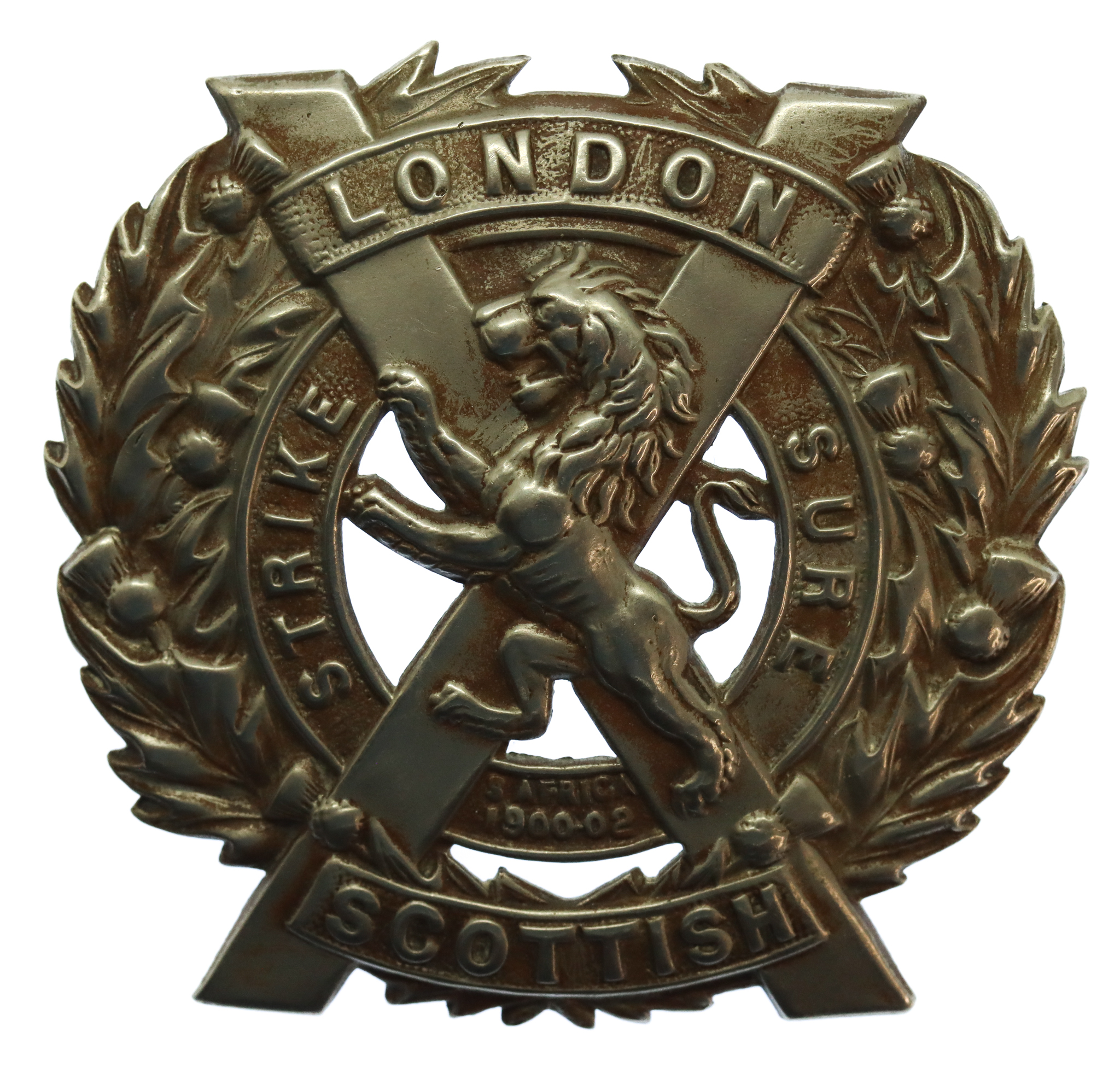 14th County of London Bn. (London Scottish) London Regiment Cap Badge