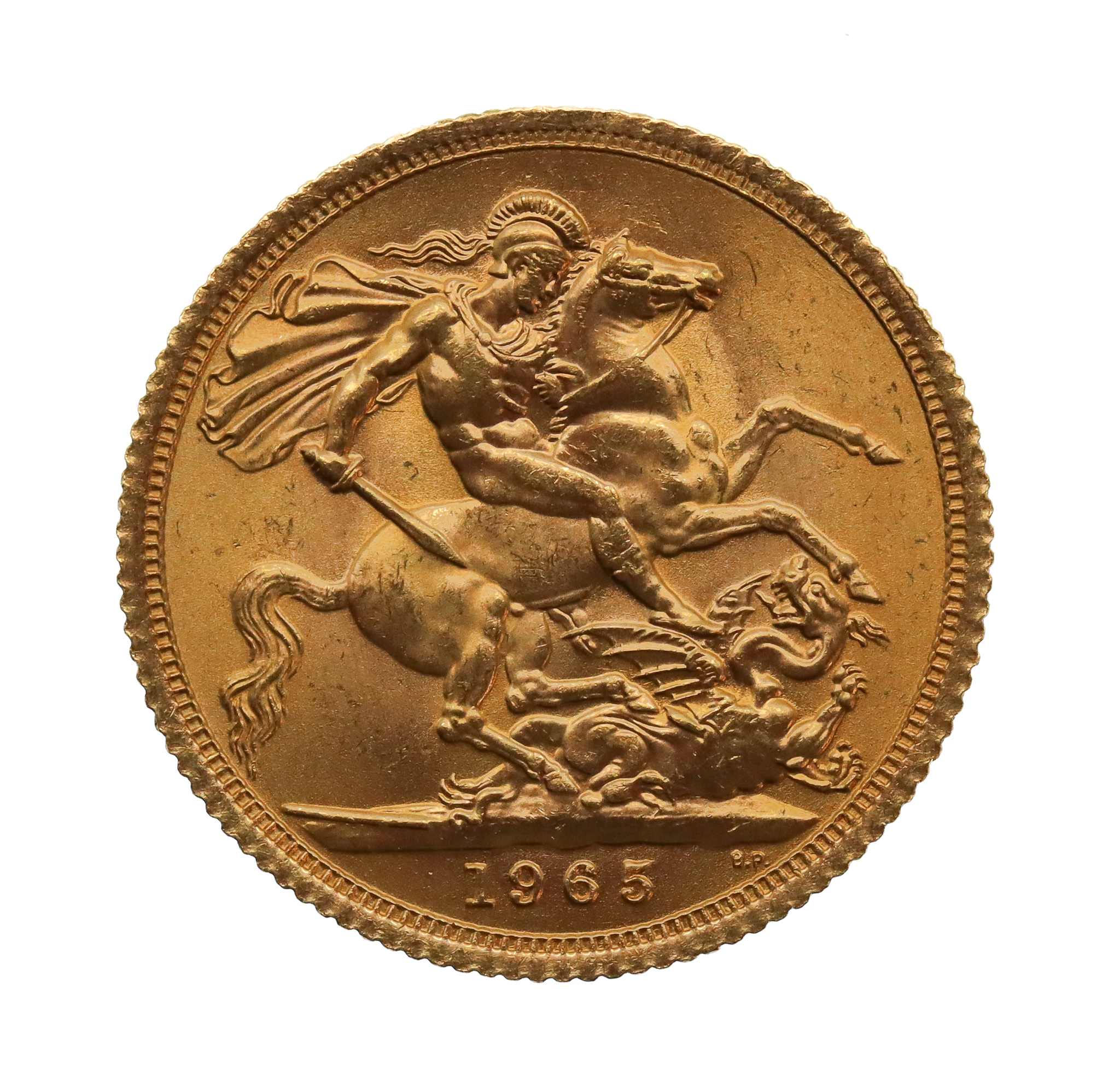 1965 Elizabeth II Gold Sovereign Coin