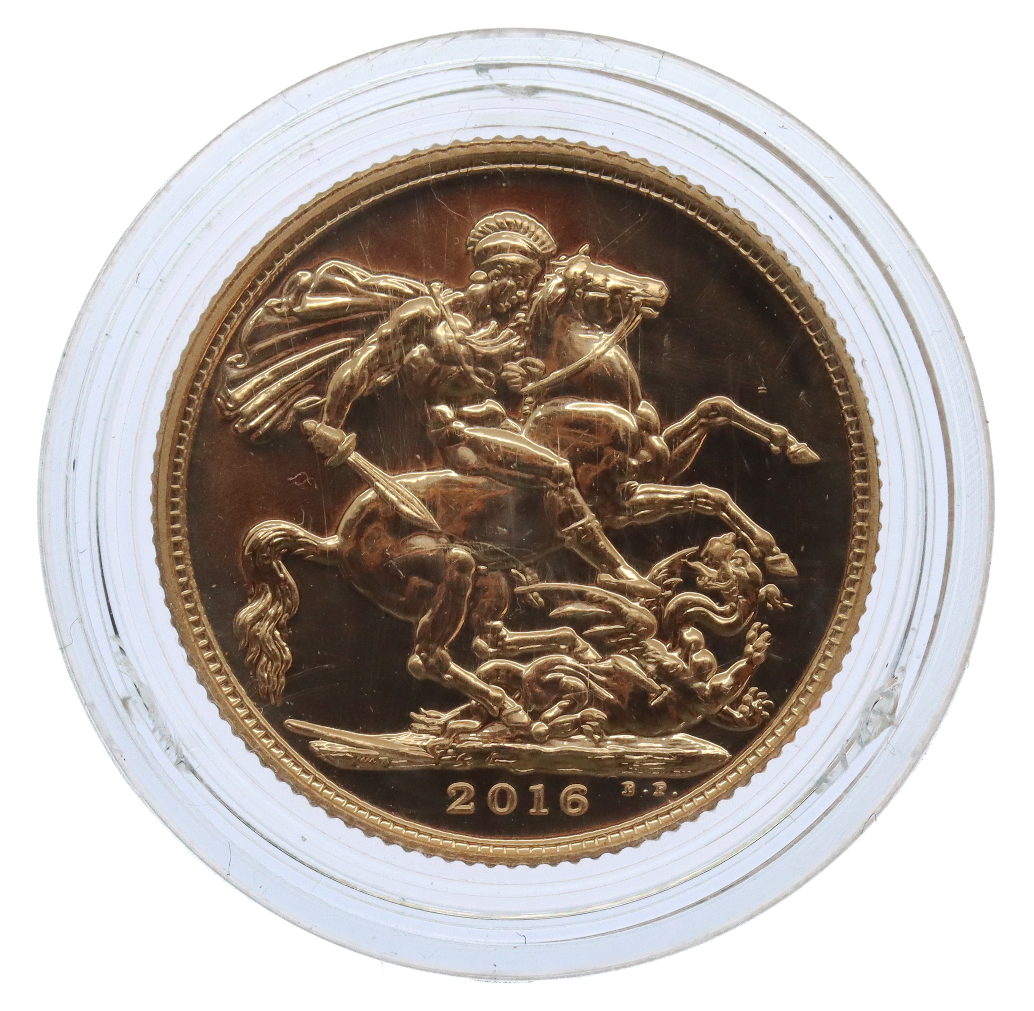 2016 Elizabeth II 22ct Gold Sovereign Coin