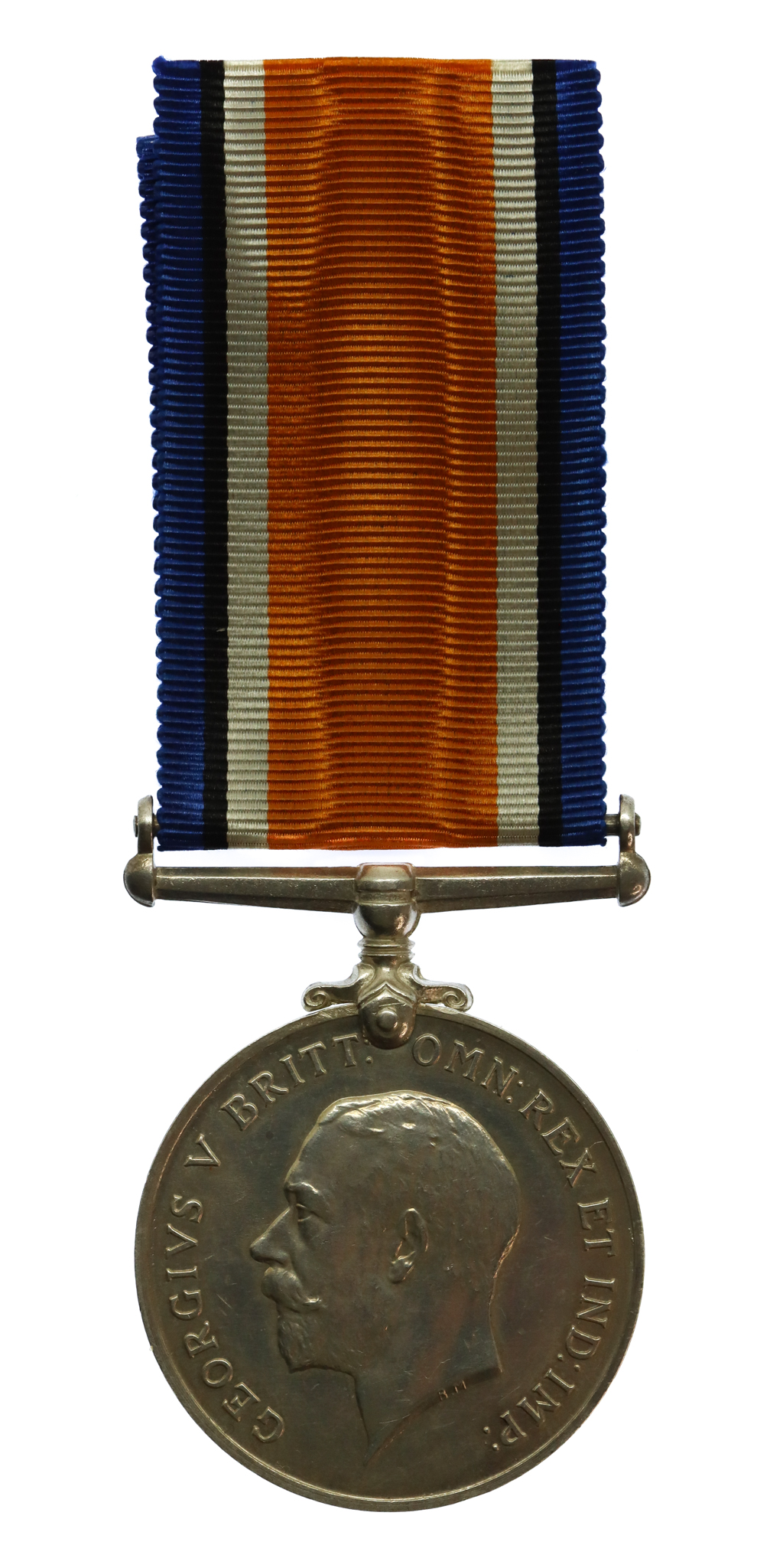 WW1 British War Medal - Capt. C.V. Beale, 1/7th Bn. West Yorkshire Regiment