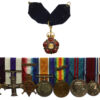 Post War C.I.E., O.B.E. and WW1 Military Cross Medal Group of Nine - Colonel G. F. J. Paterson, Indian Army