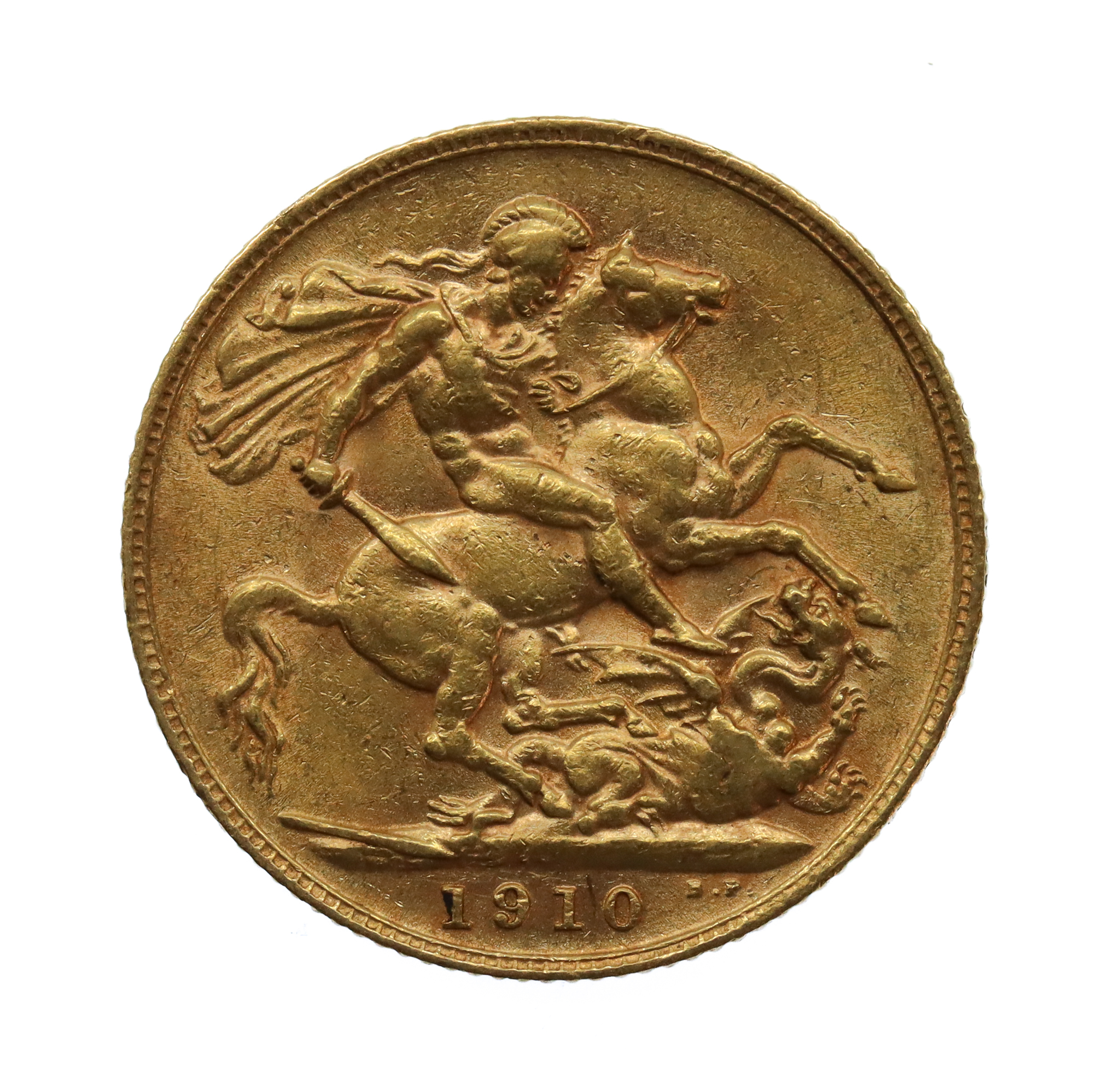 1910 Edward VII 22ct Gold Sovereign Coin