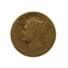 1827 George IV Gold Shield Back Half Sovereign Coin