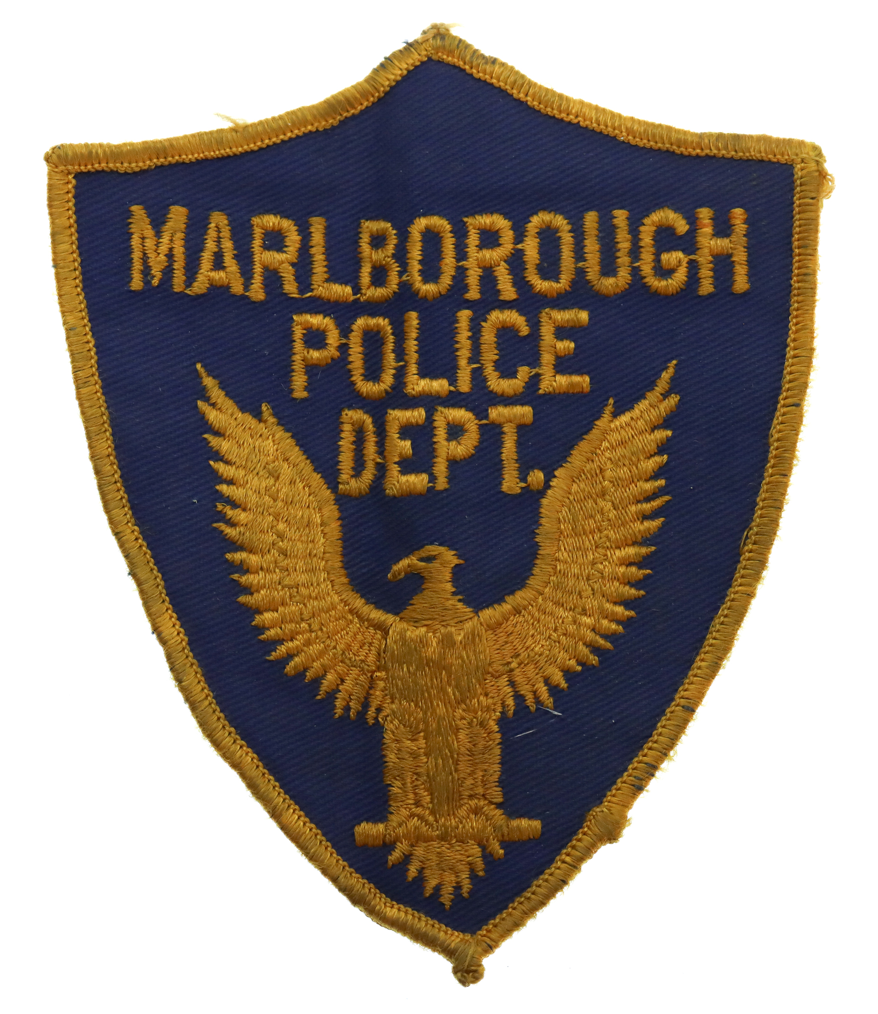 United States Marlborough Police Dept. Cloth Patch Badge