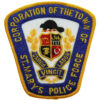 Canadian Corporation of the Town of St. Mary's Police Force Cloth Patch Badge