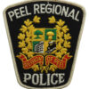 Canadian Peel Regional Police Cloth Patch Badge