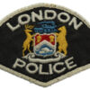 Canadian London Police Cloth Patch Badge