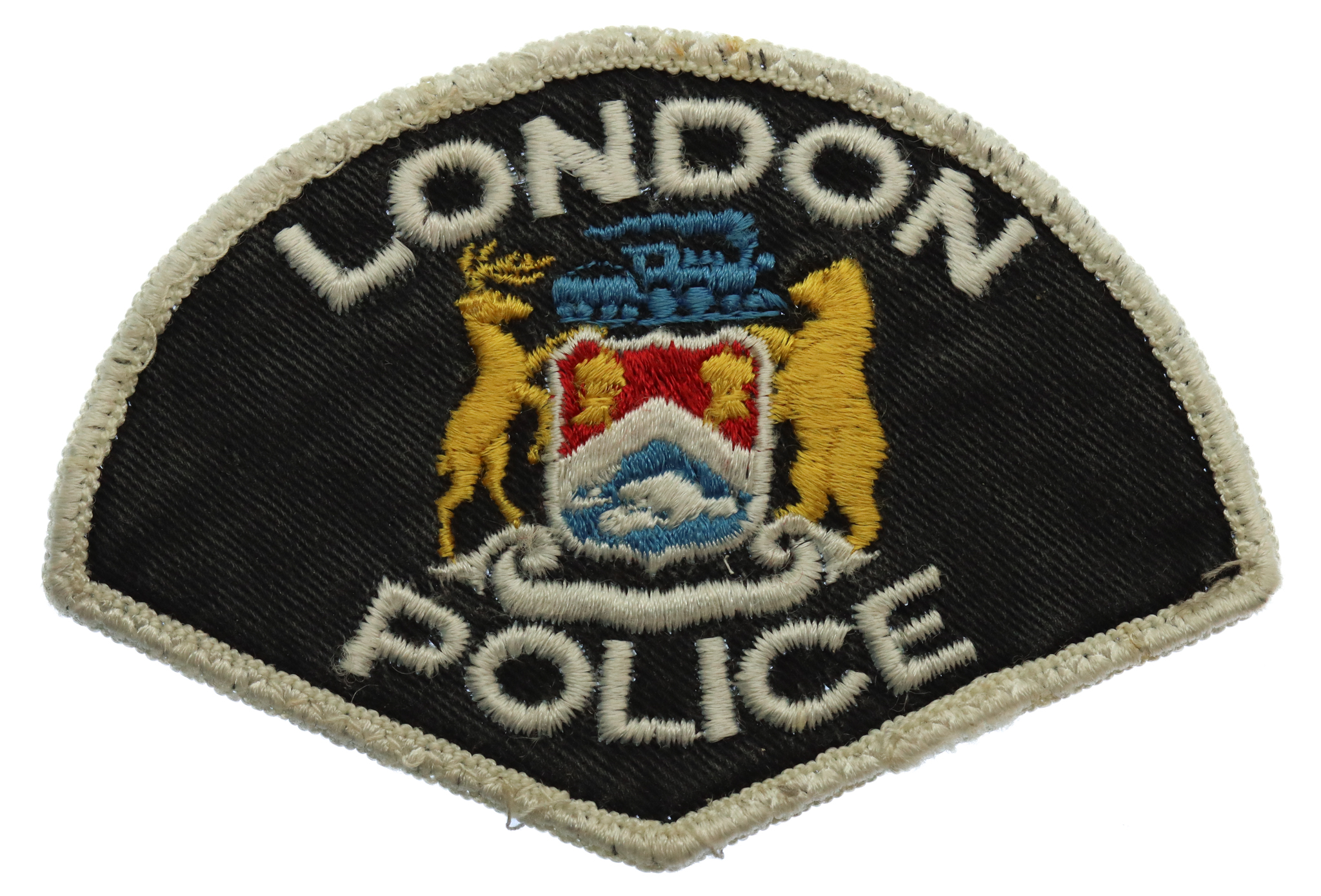 Canadian London Police Cloth Patch Badge