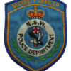 Australian Security Officer N.S.W Police Department  Cloth Patch Badge