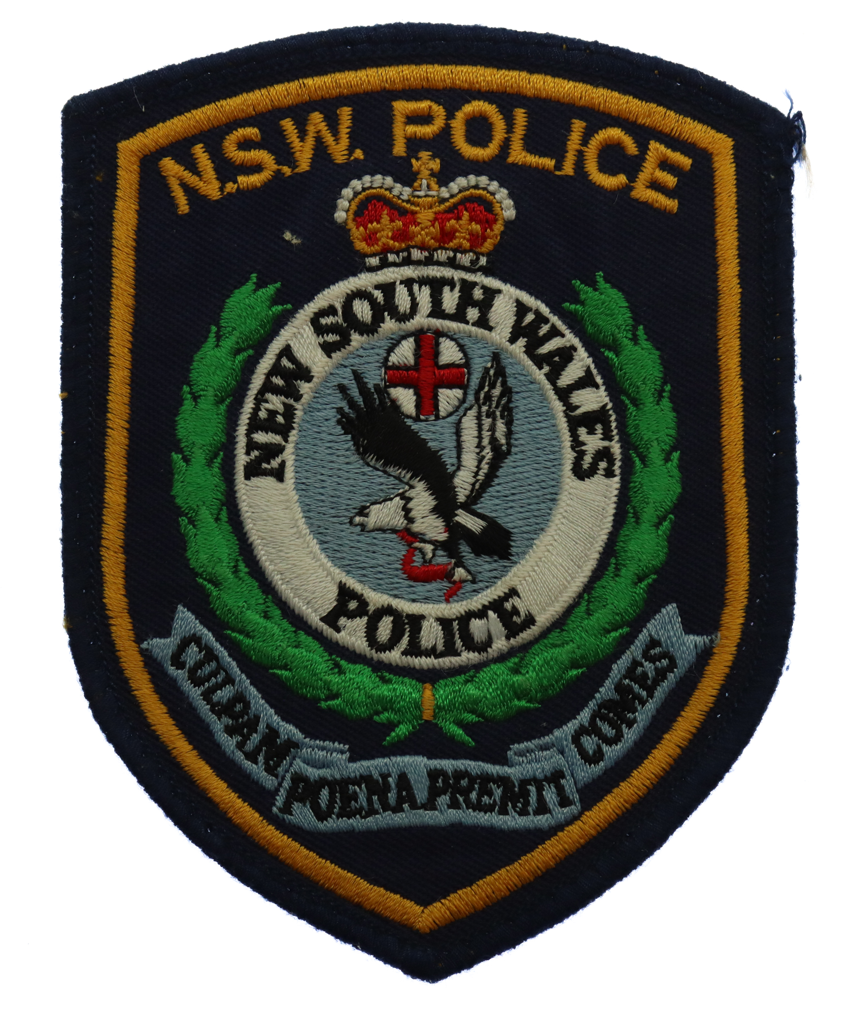 Australian New South Wales Police Cloth Patch Badge