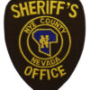 United States Sheriff's Office Nye County Nevada Cloth Patch Badge