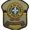 Canadian Sorete Du Quebec Police Cloth Patch Badge