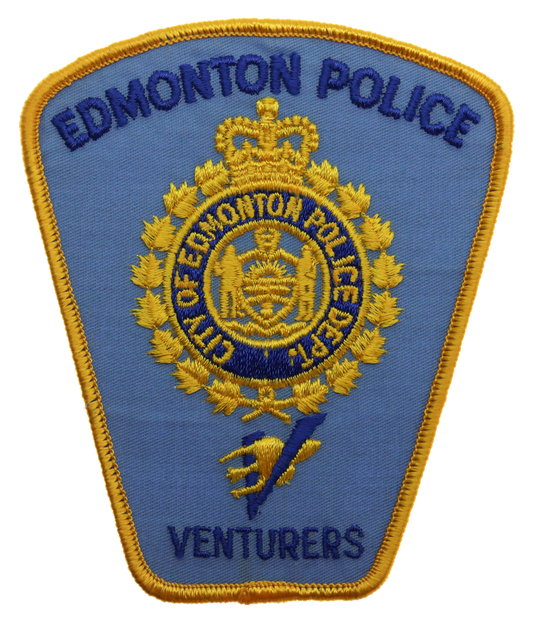 Canadian Edmonton Police Venturers Cloth Patch Badge
