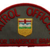 Canadian Alberta Patrol Officer Motor Transport Branch Cloth Patch Badge