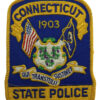 United States Connecticut State Police Cloth Patch Badge