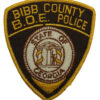 United States Bibb County B.O.E. Police Cloth Patch Badge