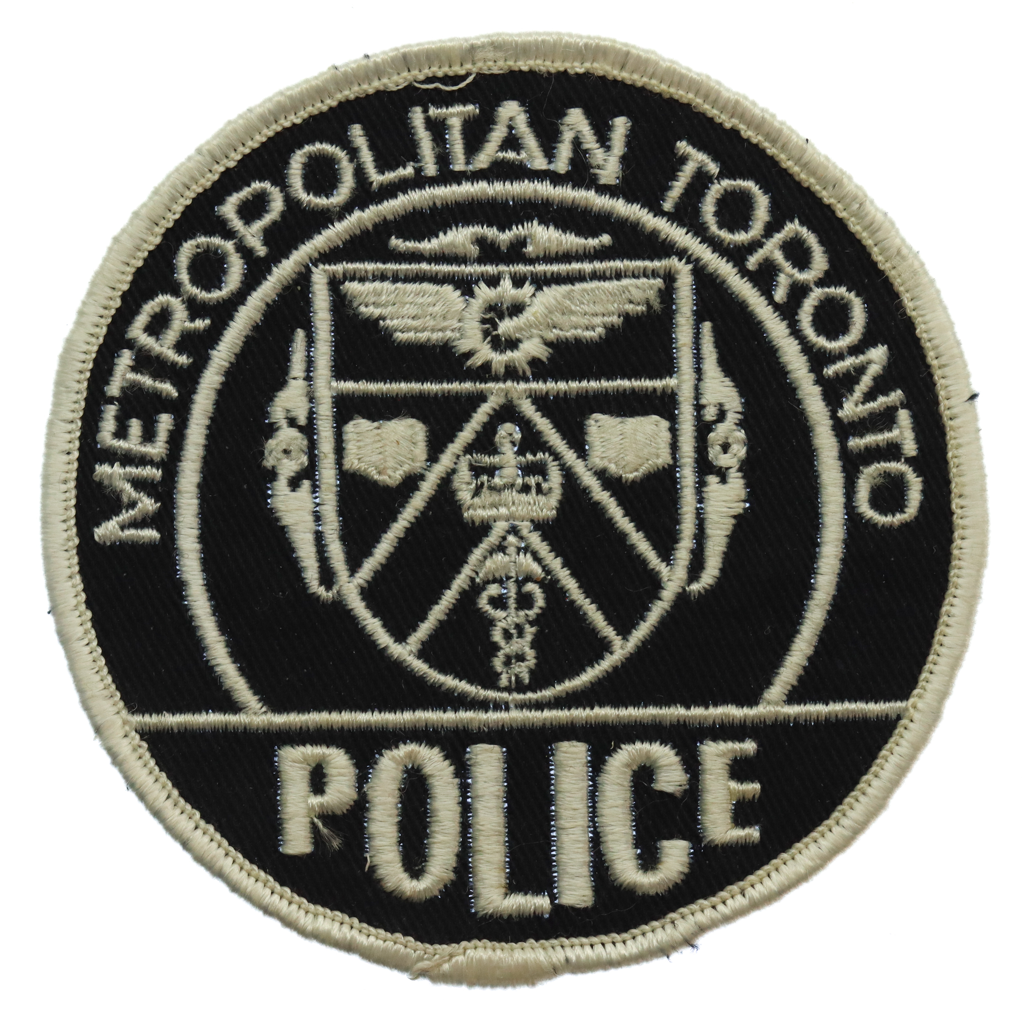 Canadian Metropolitan Toronto Police Cloth Patch Badge