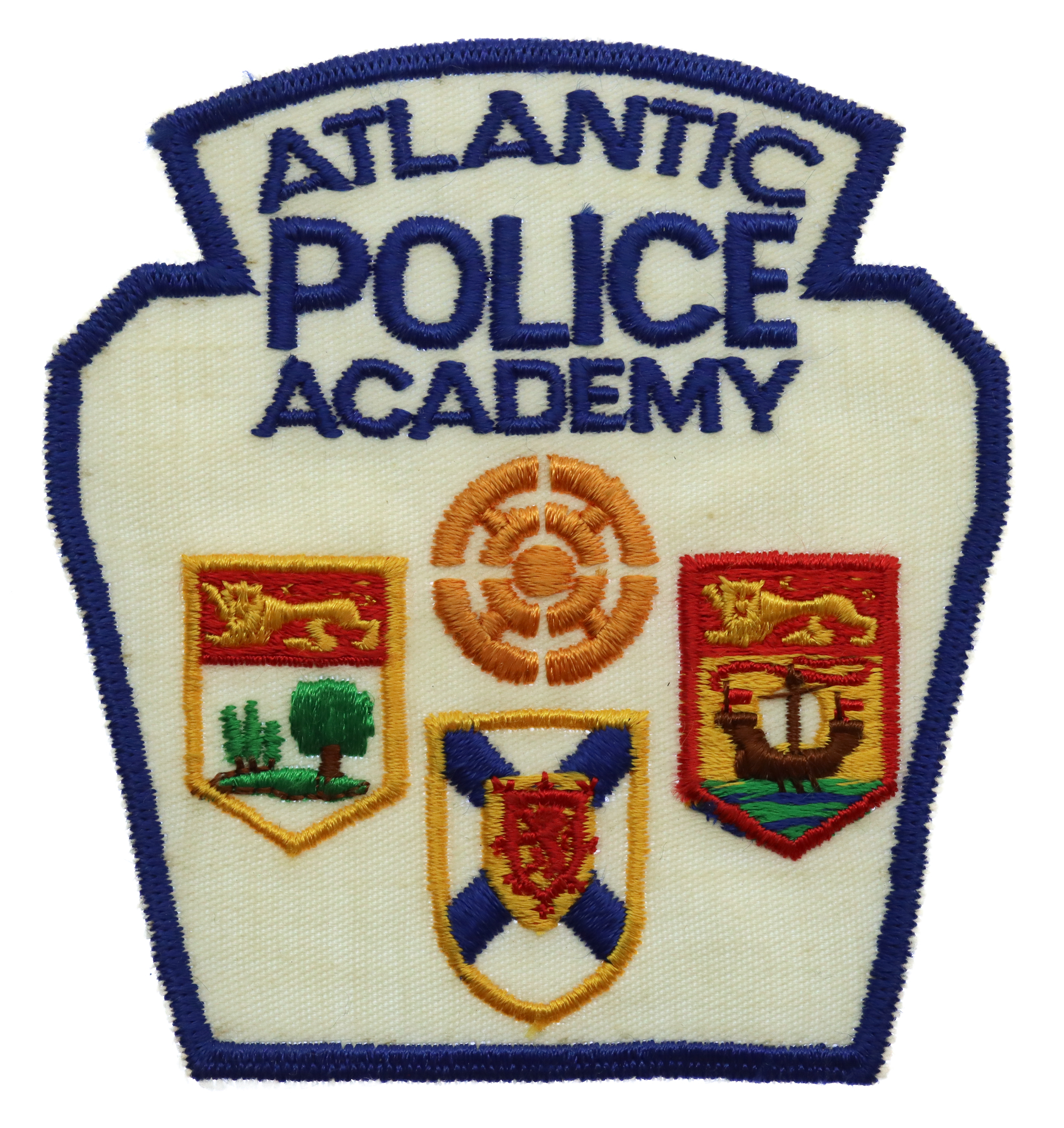 Canadian Atlantic Police Academy Cloth Patch Badge