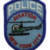 United States Police Aviation New York City Cloth Patch Badge