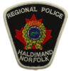 Canadian Regional Police Haldimand Norfolk Cloth Patch Badge